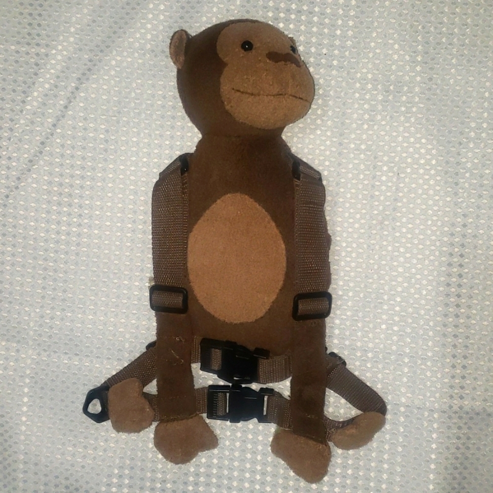 Gold Bug Monkey 2 in 1 Harness Backpack with Leash